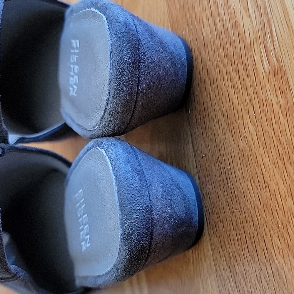 Eileen Fisher Vero Cuoio Leather Shoes - Picture 7 of 15